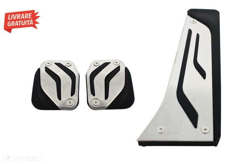 Ornamente Pedale BMW Seria 1 F20 (2011-up) Seria 2 F22 (2014-up) Seria 3 F30 (2011- livrare gratuita - 1