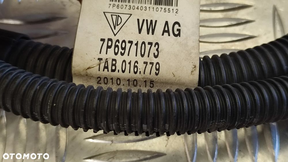 VW TOUAREG 7P 10-18R WIAZKA INSTALACJA PRZOD 7P6971073 KLAKSON LEWY 7P6951221A PRAWY 7P6951223A - 4