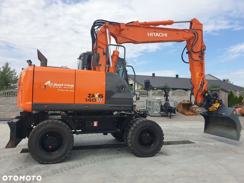 Hitachi ZX 140W ROTOTILT SPROWADZONA SUPER STAN - 5