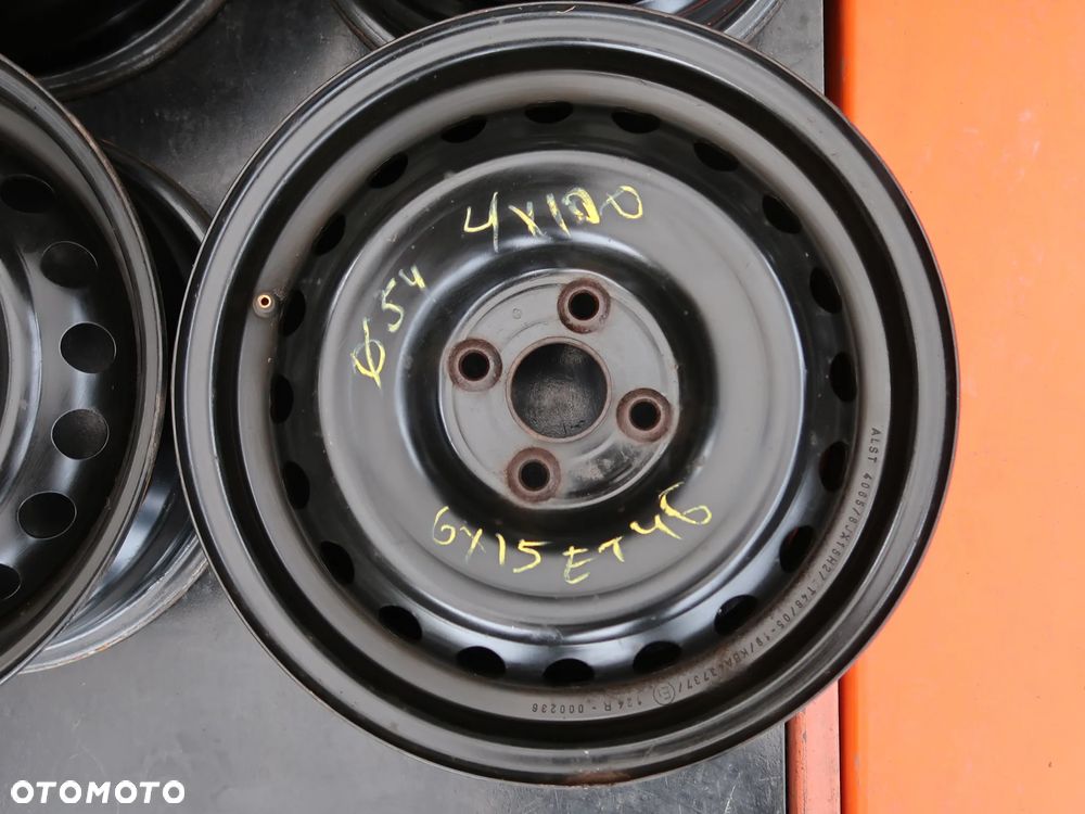 Felgi stalowe Hyundai I10 I20 Yaris Stonic  4x100 15'' - 5