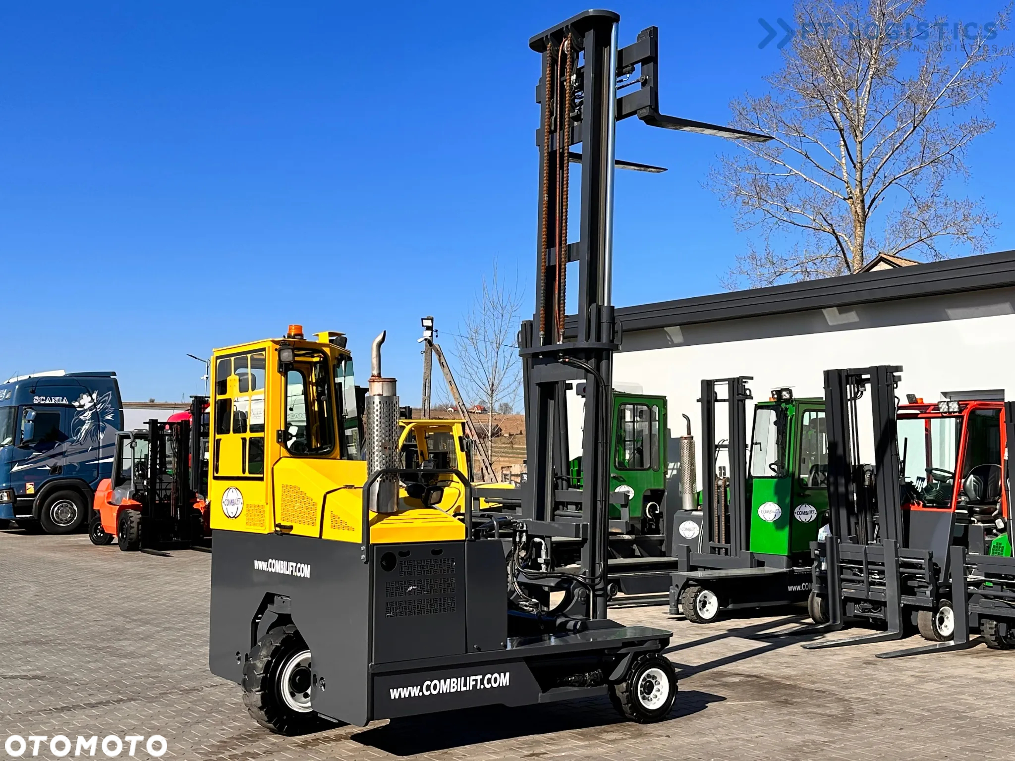 Combilift C4000 / LPG / DUPLEX / 4100MM / WAGA / PRZESÓW WIDEŁ / JAK NOWY - 29