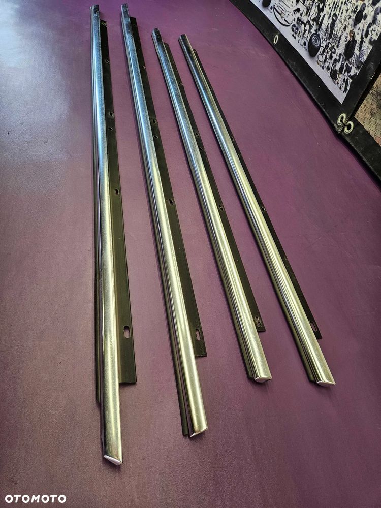 Listwa Listwy Zgarniajace Szyb Szyby Chrom Chromowane AUDI A6 C6 Sedan Kombi - 23