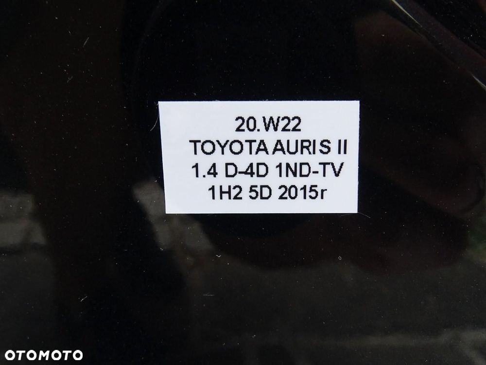 KLAPA TYŁ TYLNA BAGAŻNIKA + SZYBA LAKIER 1H2 TOYOTA AURIS II E18 HB 12-18r - 16