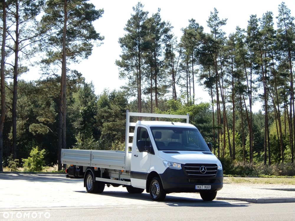 Mercedes-Benz Sprinter 519 CDI 190 KM 9G-Tronic Automat Platforma Skrzynia Otwarta 4.92 Cm Długi 10 E.Palet GWARANCJA PRODUCENTA Stan Auta NOWY Dostępny OKAZJA - 2