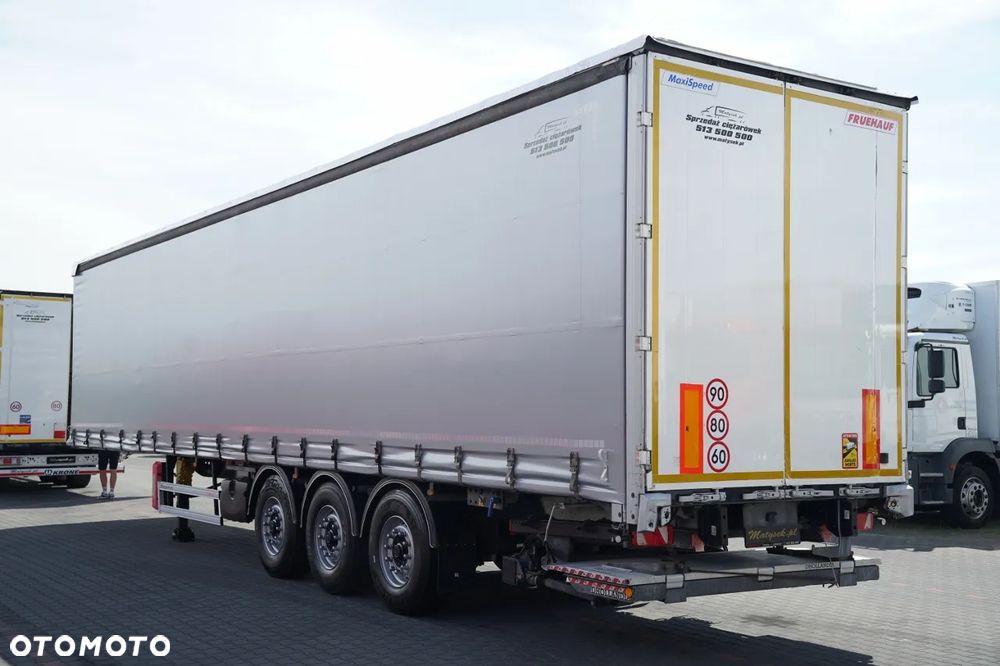 Fruehauf FIRANKA / OŚ PODNOSZONA / WINDA DHOLLANDIA  2 000 KG / MOCNA PODŁOGA / - 5