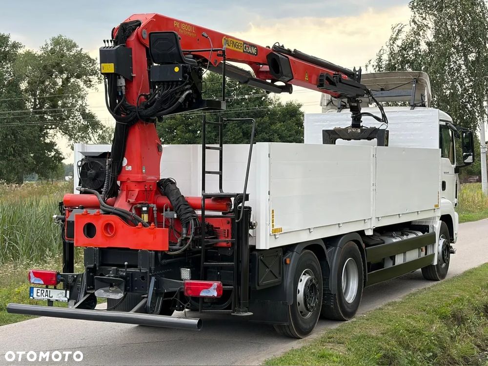 MAN TGS 26.440 Euro5 Palfinger PK 18000L Óś Skrętna Podwieszana Stan Idealny - 6