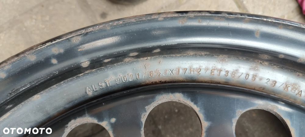 FELGI STALOWE 5x112 6.5Jx17 CALI ET38 VW TIGUAN KOMPLET 4 SZTUKI - 6