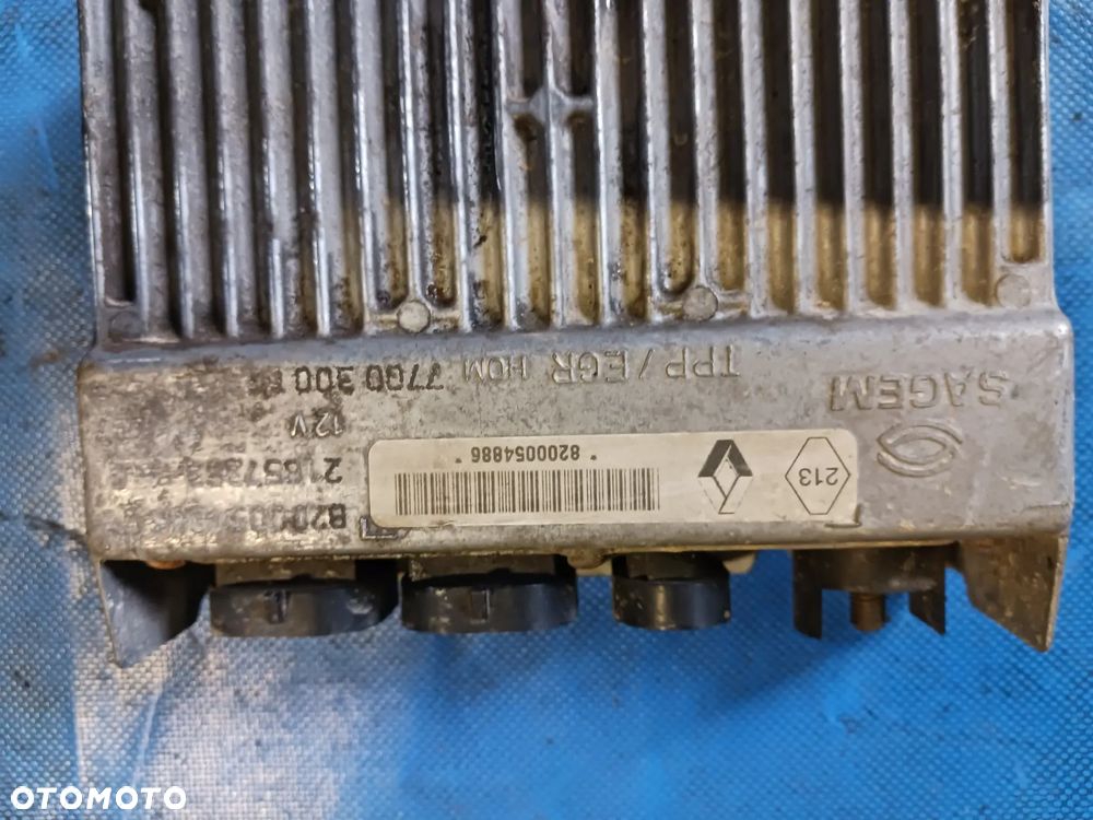 Zestaw startowy do odpalenia sterownik Ecu OE 8200054886 Renault master Opel movano Nissan Interstar 98-03 2,8DTI 114KM stacyjka moduł immobilizera p8200032776h komplet - 3