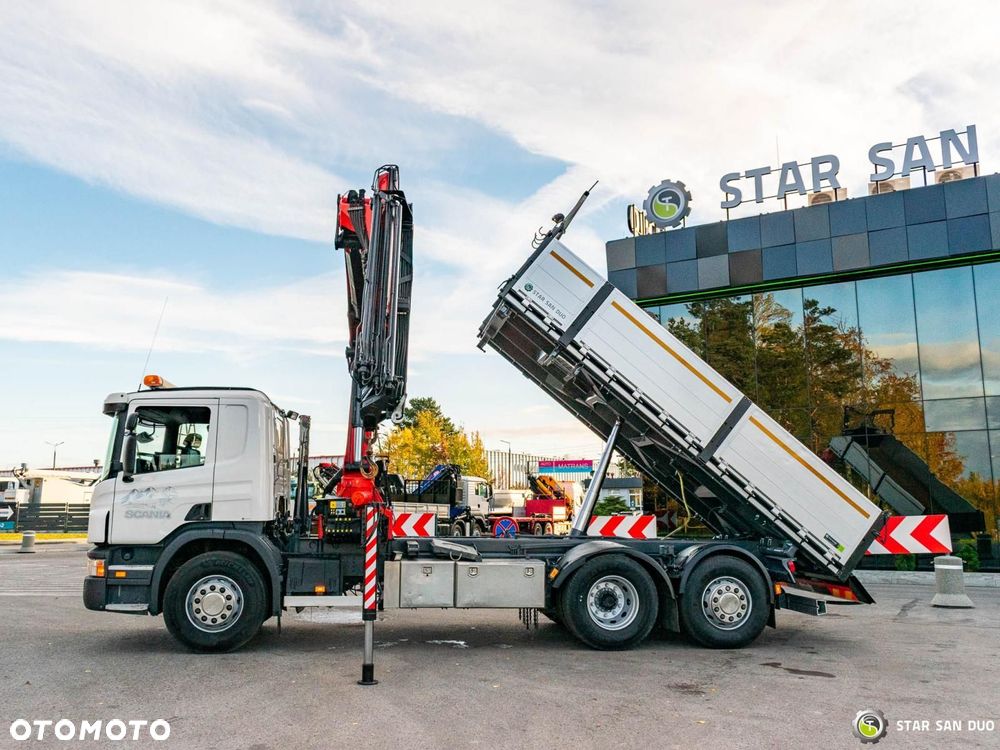 Scania P320 6x2 PALFINGER PK 20002 HDS Żuraw Wywrotka - 6