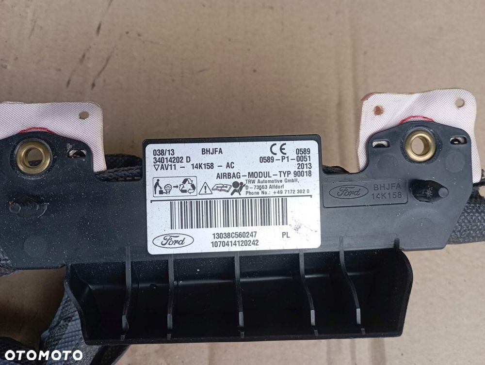 FORD B-MAX BMAX KURTYNA AIRBAG LEWA AV11-14K158-AC - 2