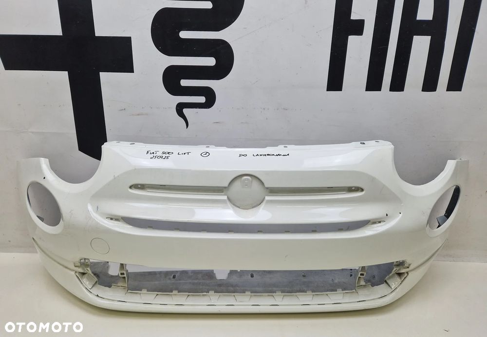 Zderzak przód przedni Fiat 500 Lift FL - 1