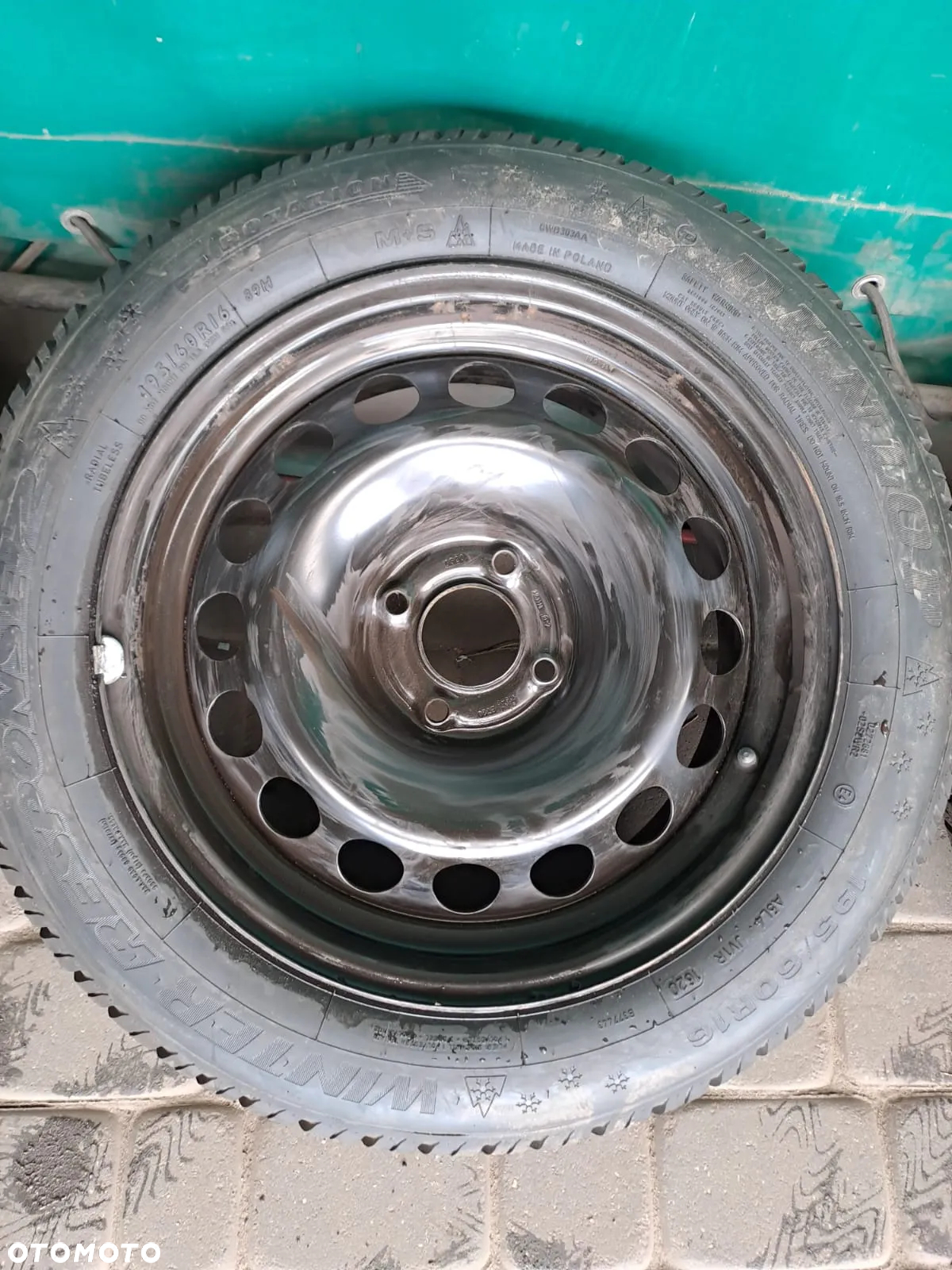 Koła zimowe Peugeot 2008 - 195/60R16 8-9mm DUNLOP - 3