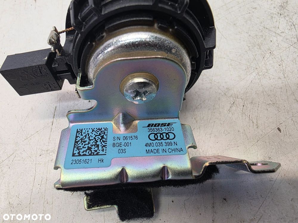 GŁOŚNIK WYSOKOTONOWY SŁUPKA A AUDI Q7 4M 4M0035399N BOSE - 6