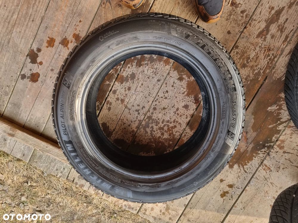 Opony MICHELIN PILOT ALPIN 5 SUV 235/55R18 104V 2022/20r.4x7mm bdb stan - 10