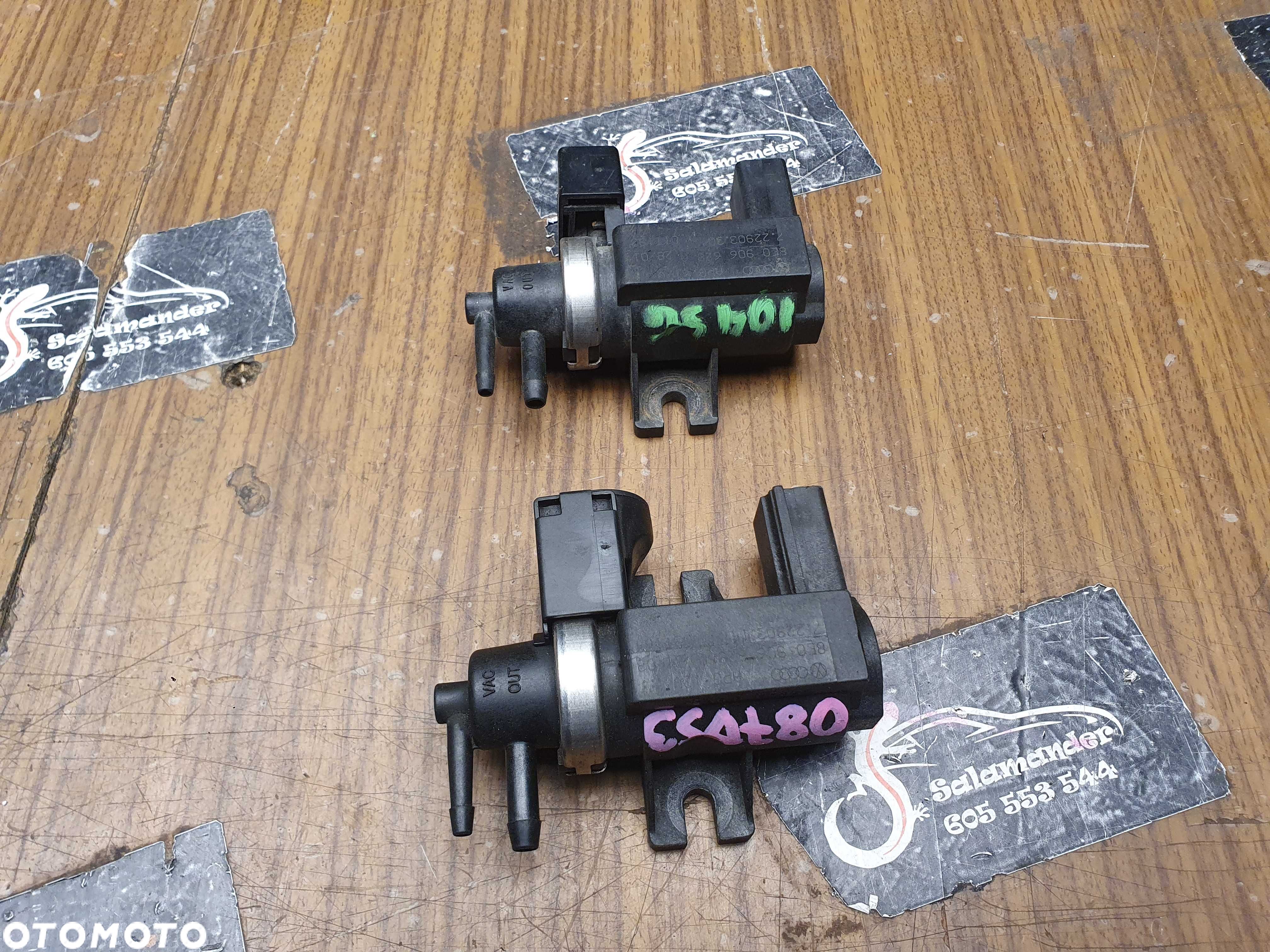 Zawór 8E0906628A 8E0906628C Podciśnienia Czujnik Turbiny 1.9 TDI Audi A4 B6 A6 C5 VW Passat B5 - 1