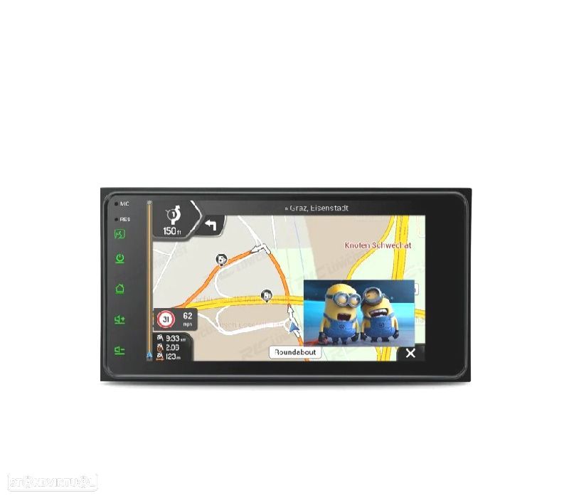 AUTO RÁDIO GPS ANDROID 13 PARA TOYOTA COROLLA RAV4 LAND CRUISER - 6