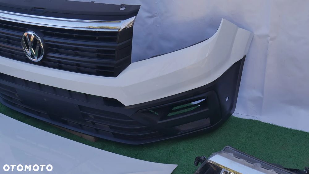 VW CRAFTER II 2 ZDERZAK GRILL MASKA LAMPY PAS PRZEDNI BŁOTNIKI BELKA ZDERZAKA - 6