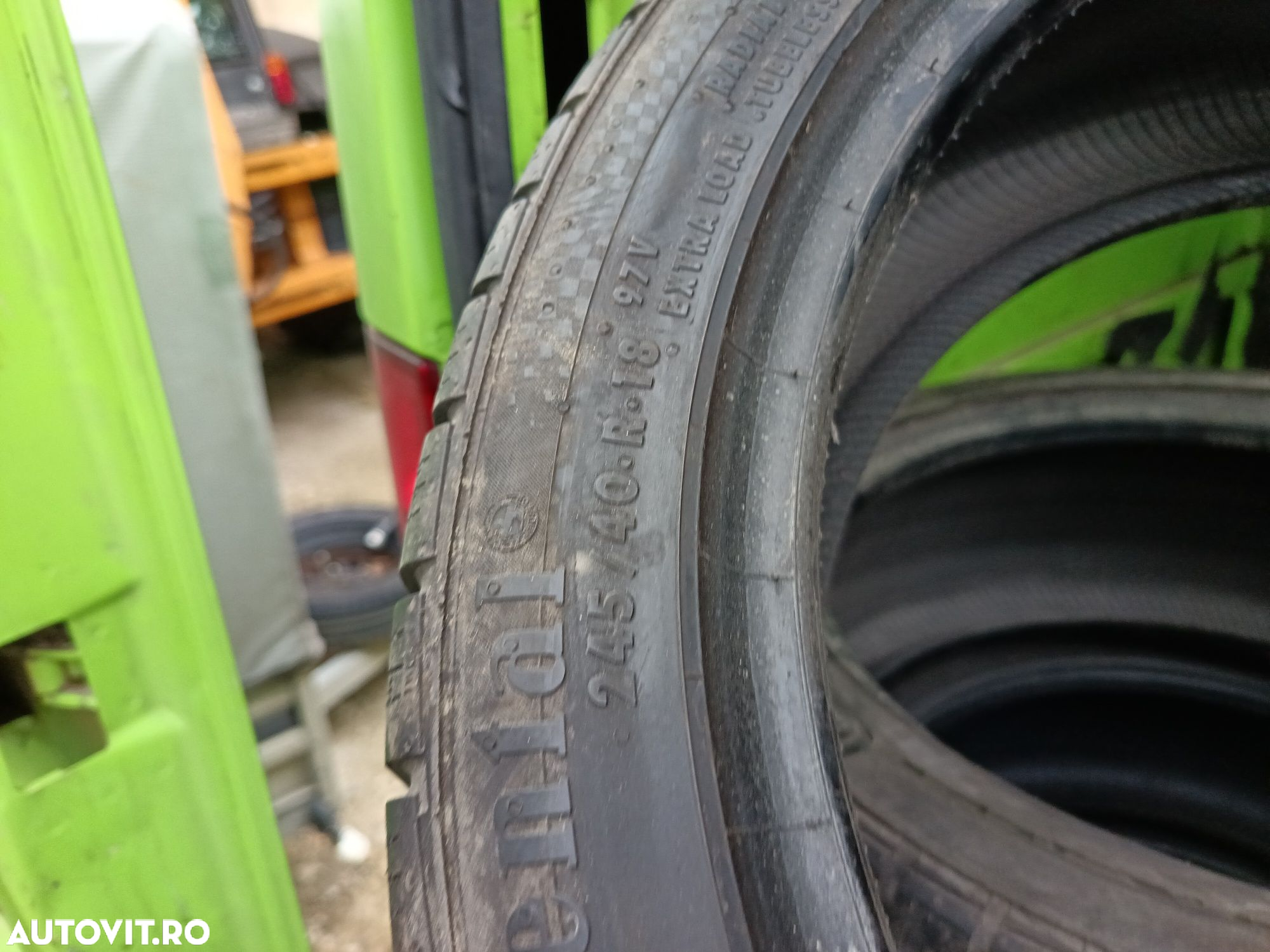 Anvelope MS 245 40 18 continental 2019 6mm - 6