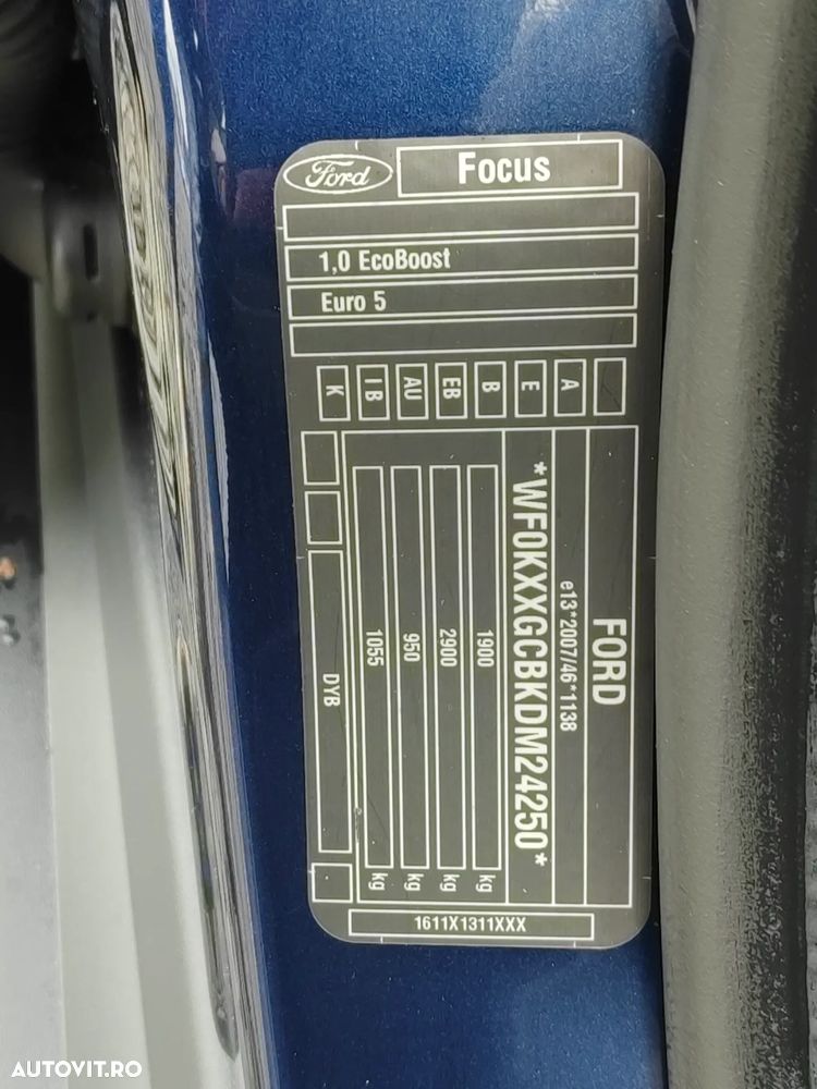 Ford Focus 1.0 EcoBoost Start-Stopp-System Champions Edition - 20