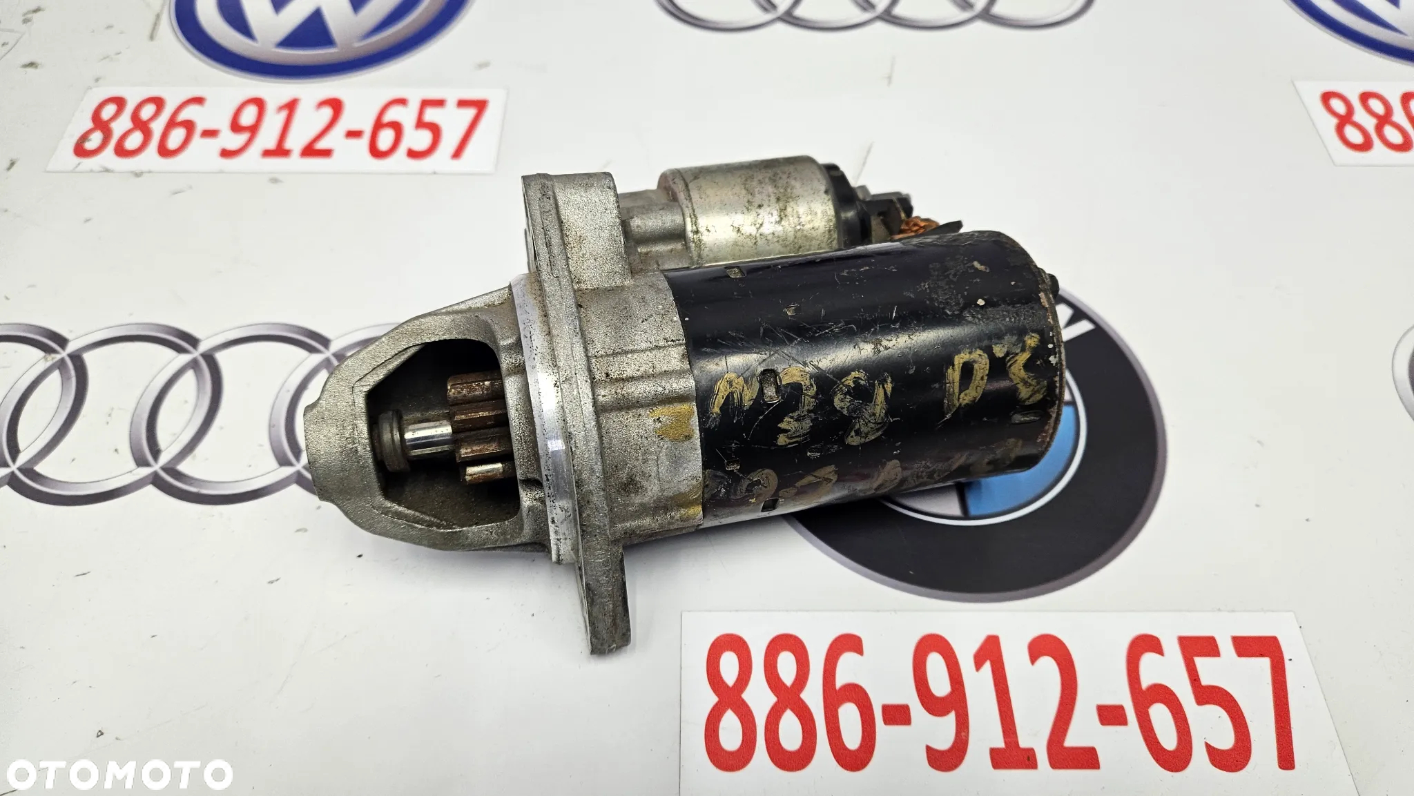 BMW 5 E60 E61 2.5i 3.0i  Rozrusznik 7521123  BOSCH 0001107424 - 6
