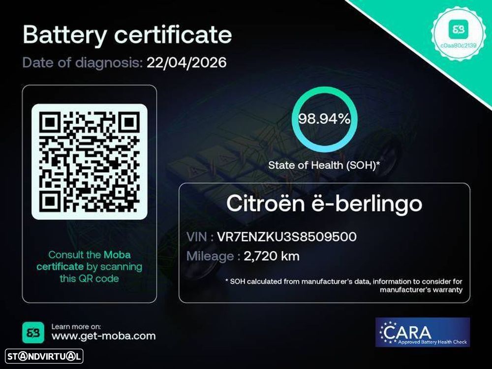 Citroën ëBerlingo XL 50kWh - 22