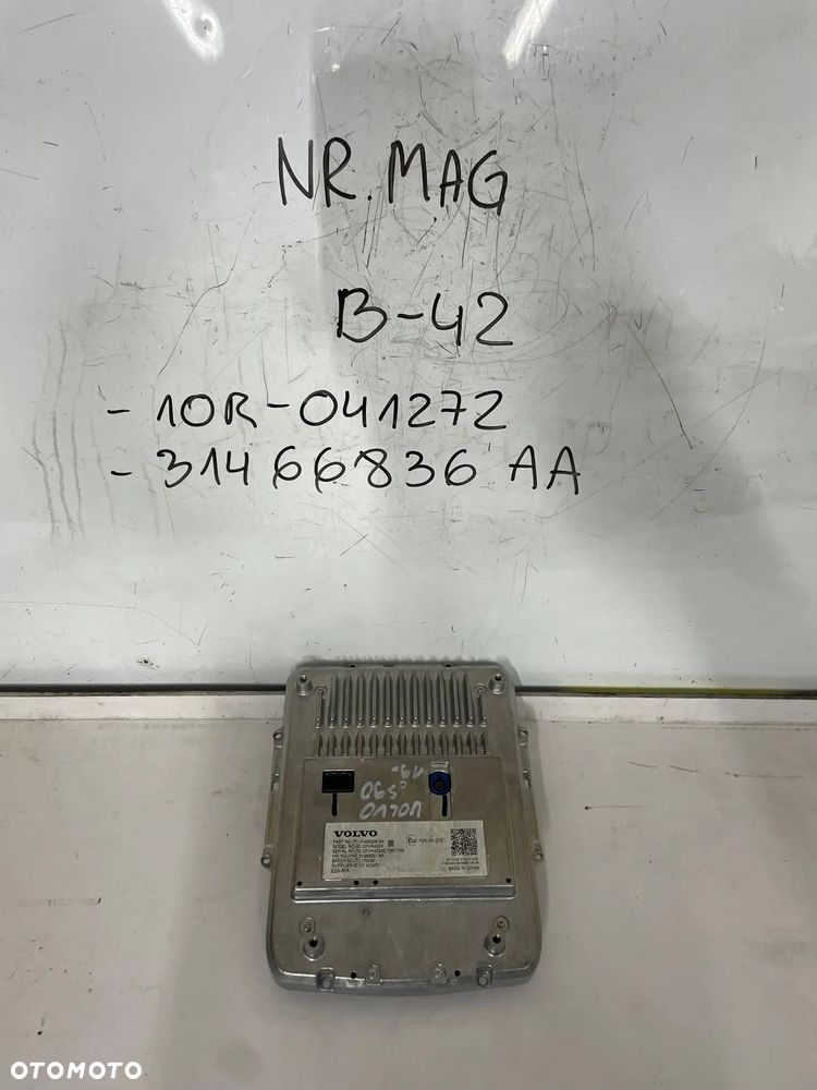 WYŚWIETLACZ MONITOR EKRAN VOLVO S90 31466836AA - 2