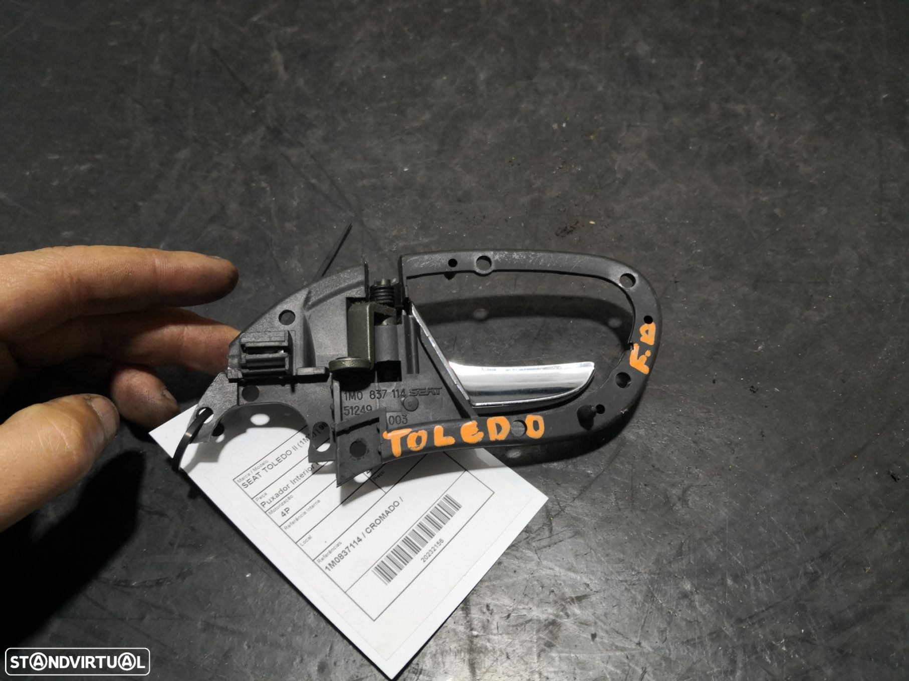 Puxador Interior Frt Dto Seat Toledo Ii (1M2) - 2