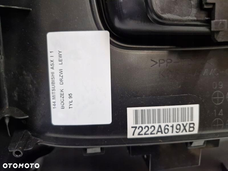 MITSUBISHI ASX I 1 BOCZEK DRZWI LEWY TYŁ - 6