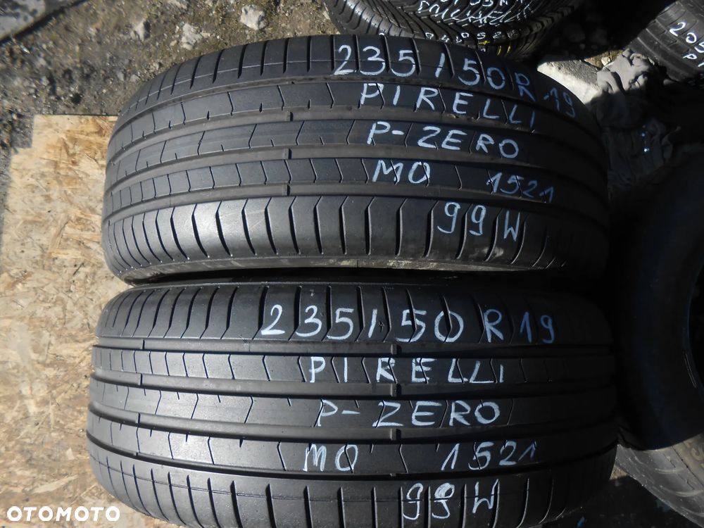OPONY 235/50R19 PIRELLI PZERO MO DOT 1521 8MM - 1