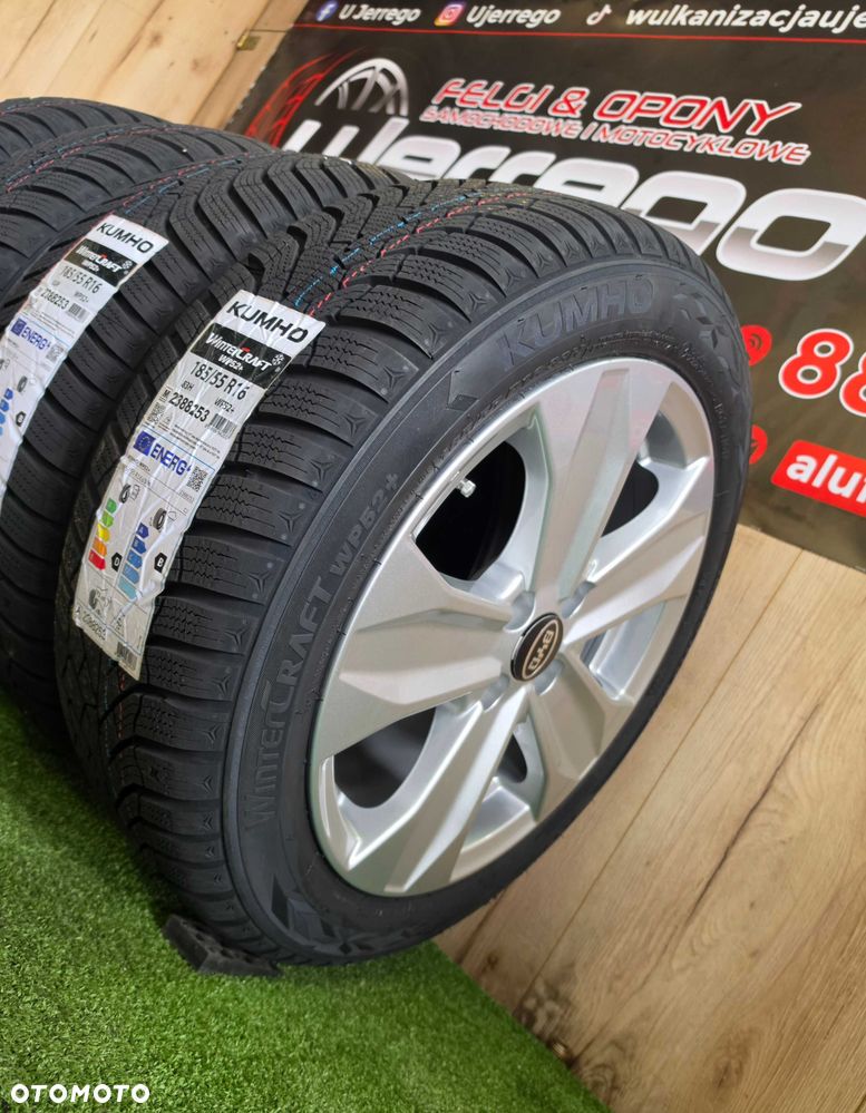 Koła zimowe BYD DOLPHIN SURF 16x4x100 - Kumho WinterCraft WP52+ 185/55/R16 + TPMS - 9
