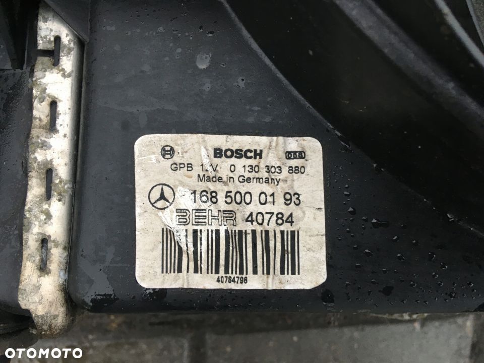 MERCEDES A-KLASA A168 CHŁODNICA ORYGINAŁ KOMPLET - 3