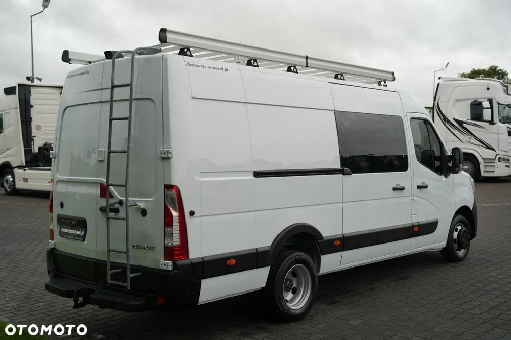Renault MASTER / BLASZAK / FURGON / BRYGADÓWKA - 6 MIEJSC / BLIŹNIAK / SPROWADZONY / - 7