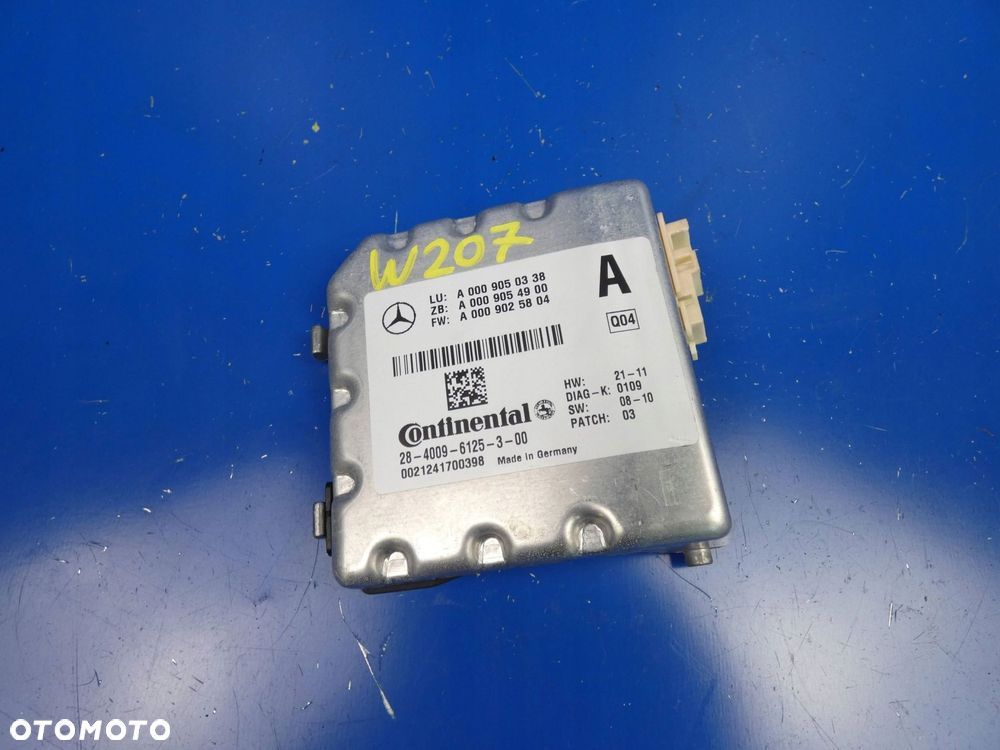 MERCEDES E KLASA W207 W212 W204 KAMERA PRZÓD RADAR SENSOR - 2