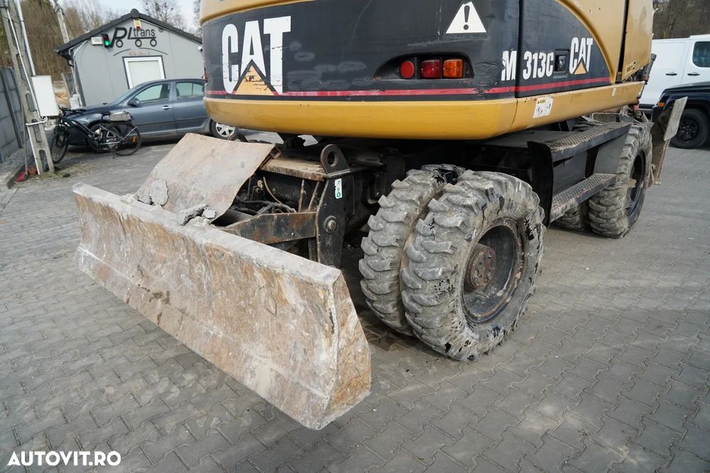 Cat M313C / EXCAVATOR PE ROȚI / CU ÎNCLINARE PIVOTANTĂ - 12