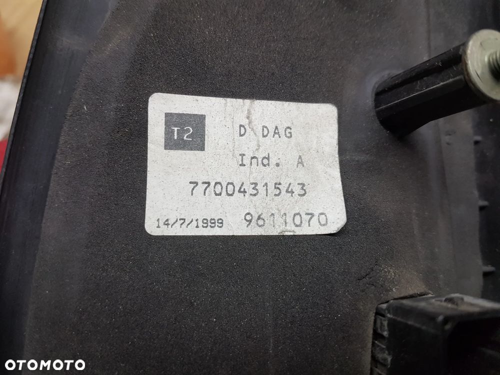 lusterko prawe megane scenic 1 elektryczne - 3