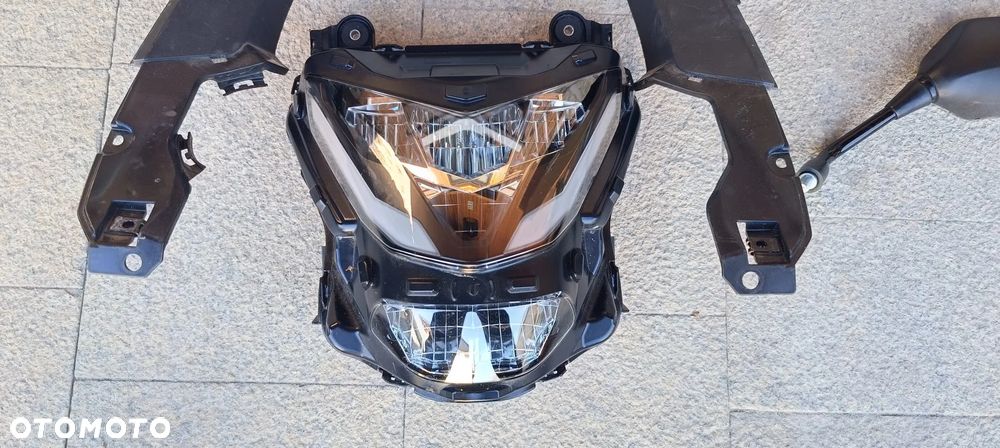 HONDA NC750 X  REFLEKTOR LAMPA PRZÓD LICZNIK ZEGARY WYPEŁNIENIE - 6