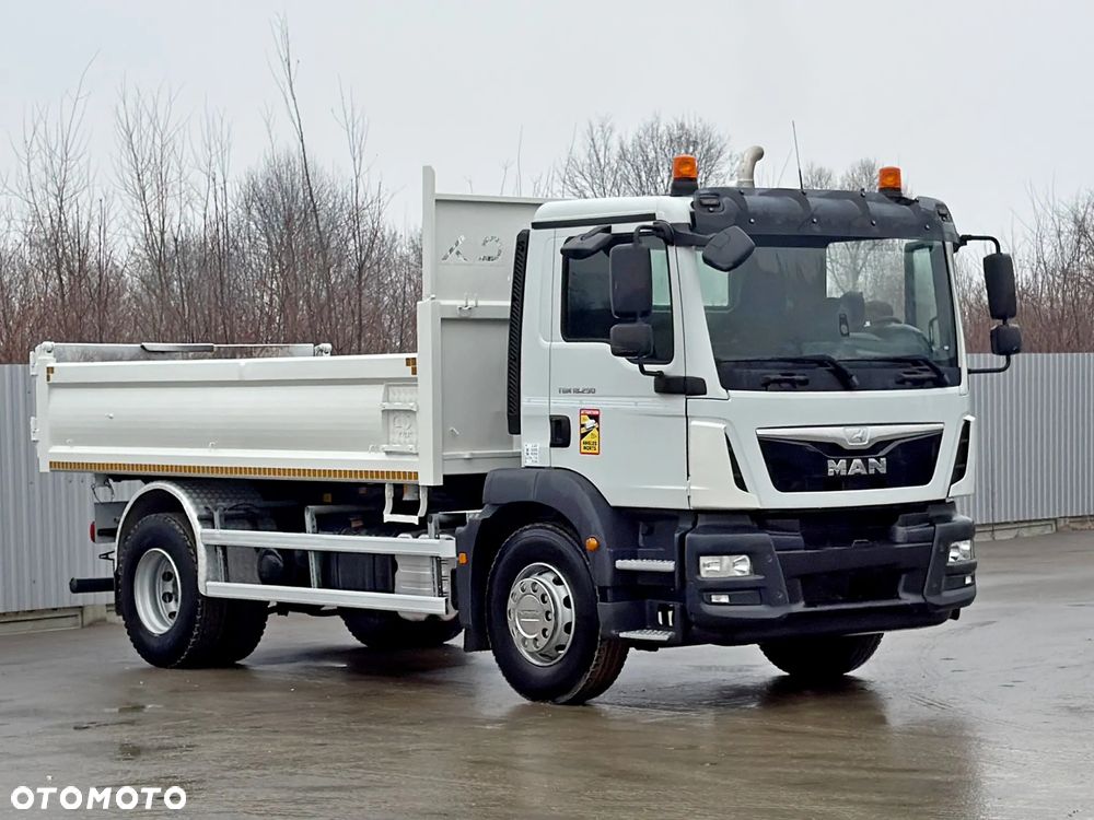 MAN TGM 18.290 * WYWROTKA 4,65 m * STAN BDB - 4