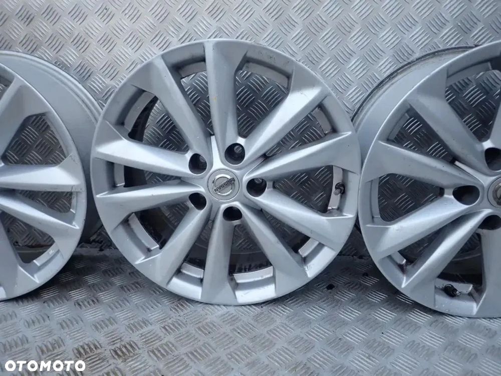 FELGI ALUMINIOWE NISSAN 5X114,3 7X17 ET 40 40300-4EA1B CZUJNIKI RADOM - 6
