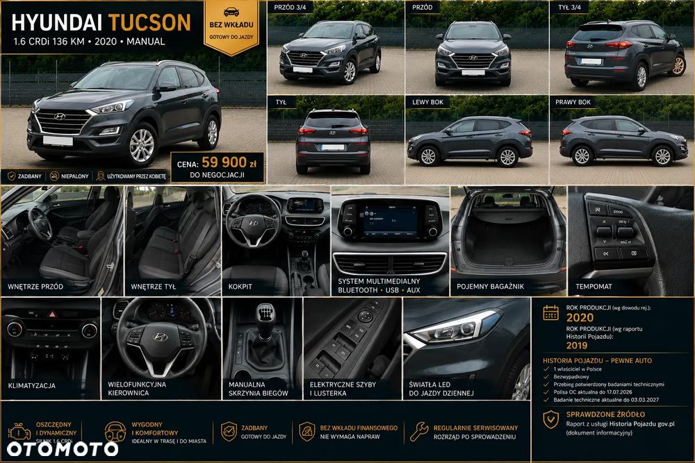 Hyundai Tucson 1.6 CRDi Classic 2WD - 2