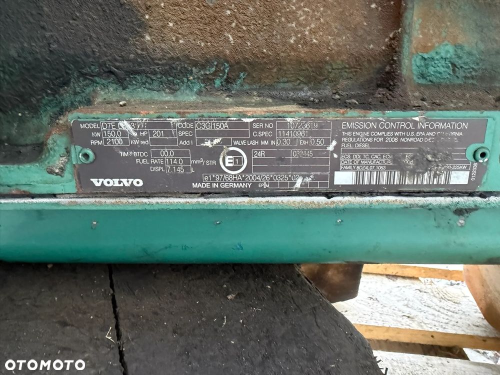 Silnik do volvo D7E LAE3 - 5
