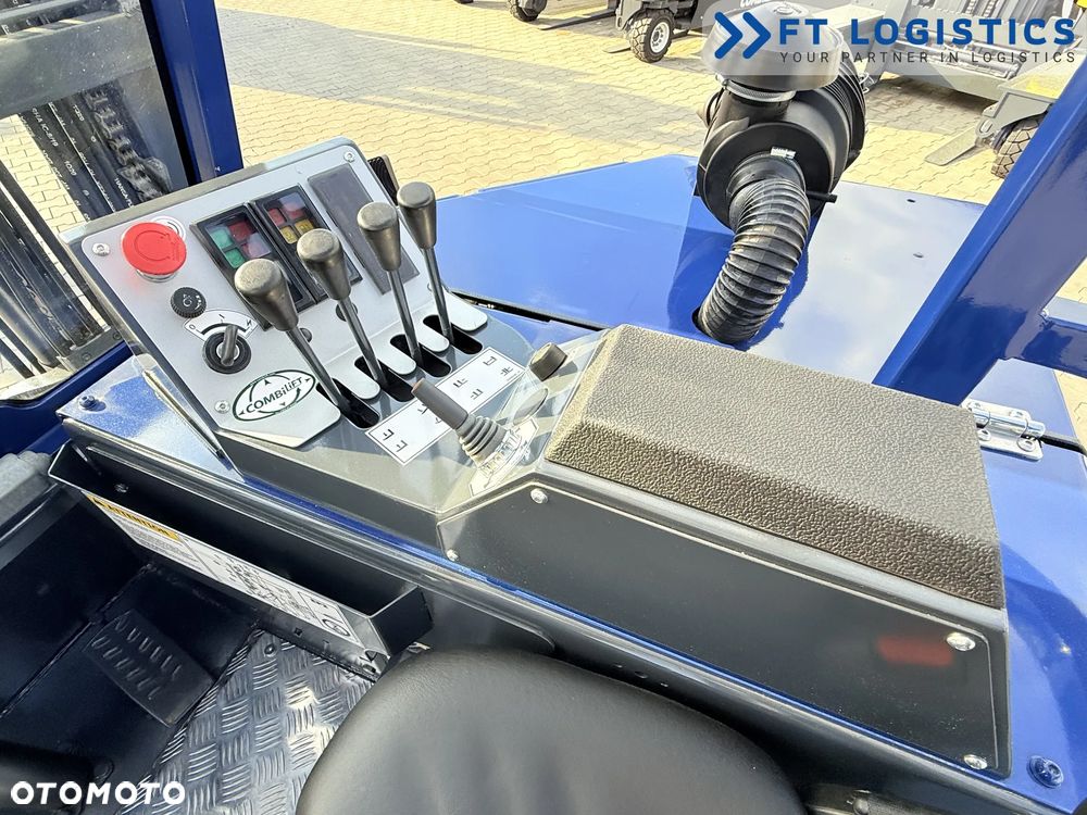 Combilift WÓZEK CZTEROKIERUNKOWY - WIELOKIERUNKOWY | COMBILIFT CB3000| GAS | TRIPLEX 5500MM | POZYCJONER WIDEŁ | PRZESUW WIDEŁ | WOLNY SKOK | NOWE OPONY | PO SERWISIE | STAN IDEALNY | Szeroka oferta wózków czterokierunkowych i bocznych, dopasowanych do różnorodnych potrzeb i zastosowań - 15