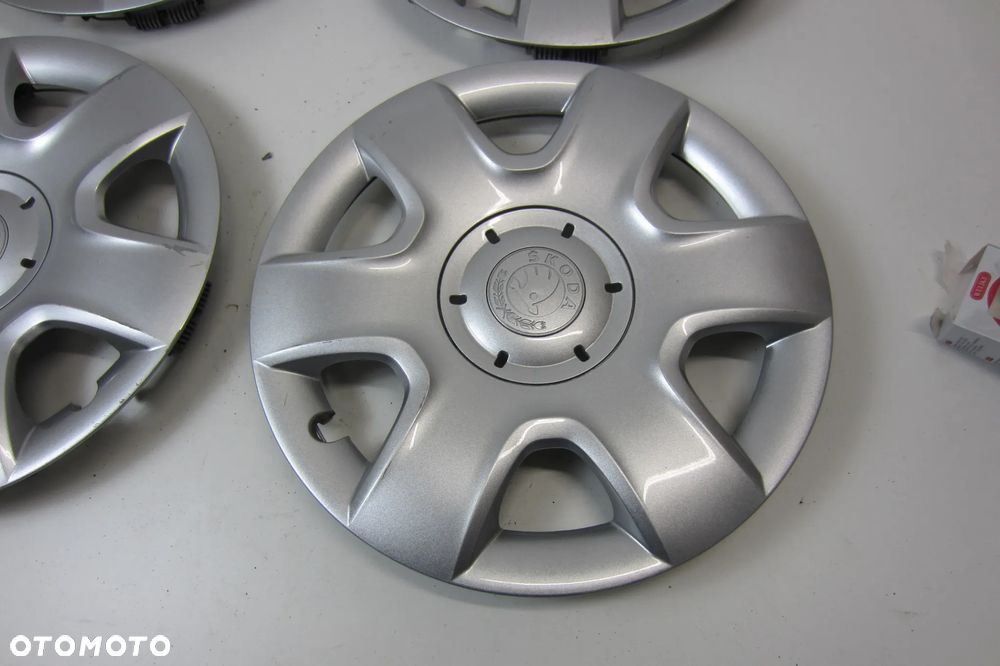 Kołpaki dekle 15 SKODA  Oryginał - 5