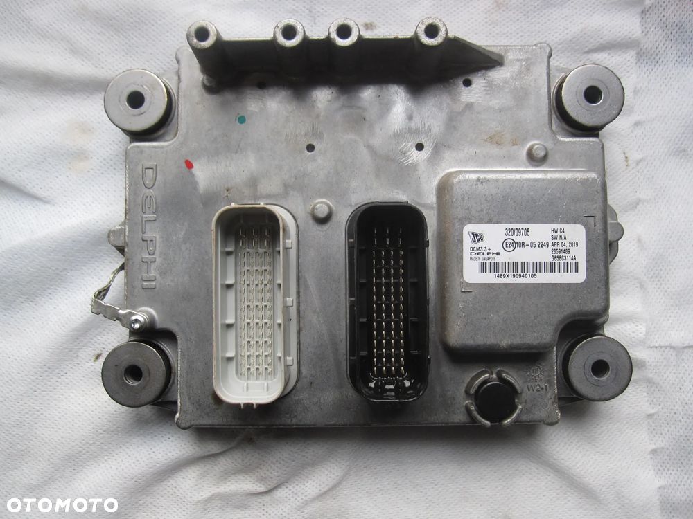 JCB tier 4 444, 448 3cx, 4cx DCM3.3+ G65EC3114A, 1489X190940105, 320/9705 komputer sterownik - 5