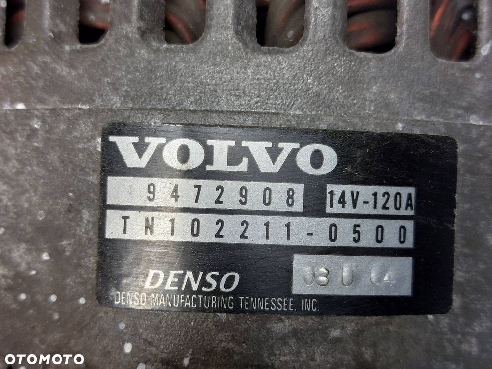 ALTERNATOR VOLVO V40 I S40 I 1.8 16V 9472908 - 3