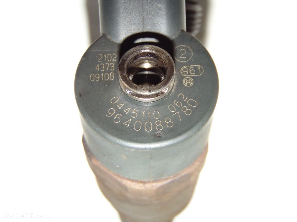 Wtrysk wtryskiwacz paliwa 0445110062 9640088780 Fiat Ducato 2 II Scudo Peugeot Boxer 206 307 Citroen C5 Jumper Jumpy diesel 2.0 JTD HDI - 2
