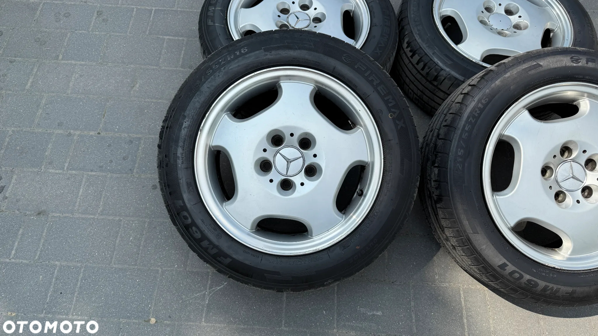 Koła r16 215/55 5x112 mercedes w210 felgi alufelgi ET41 - 3