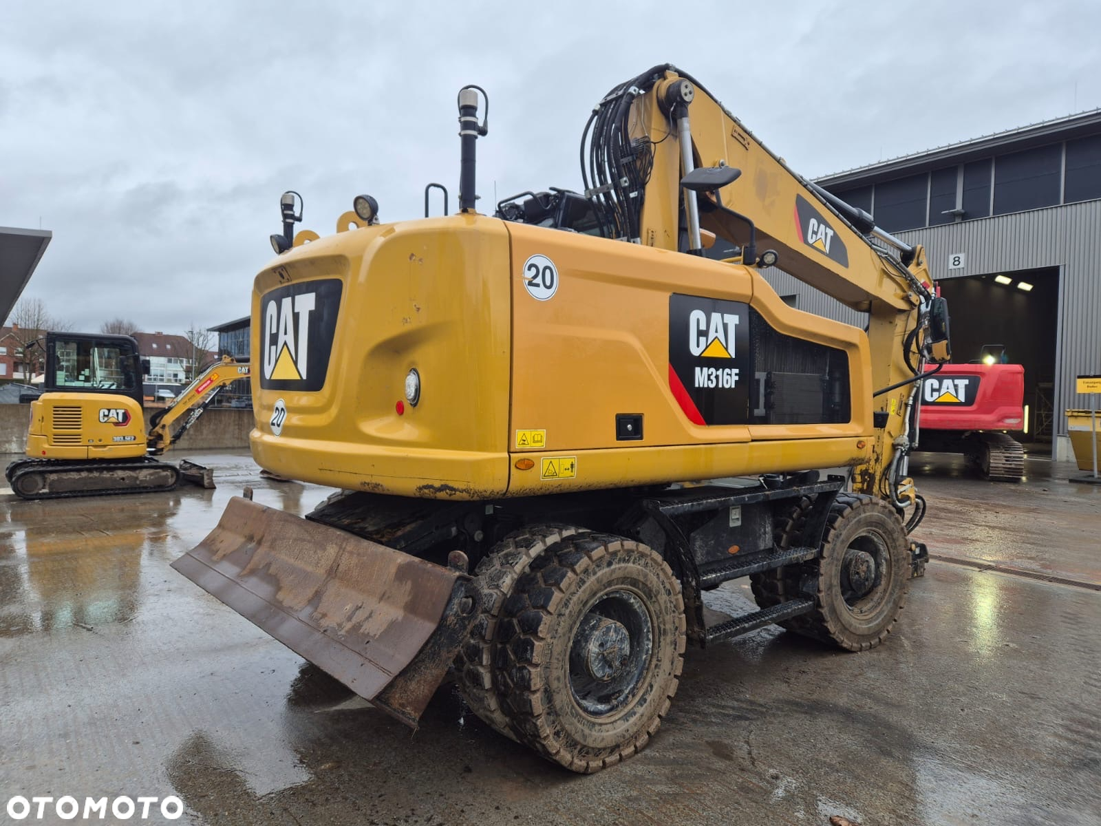 Caterpillar M317F CAT M315 M314 M316 M318 ROK 2019/2020 - 12