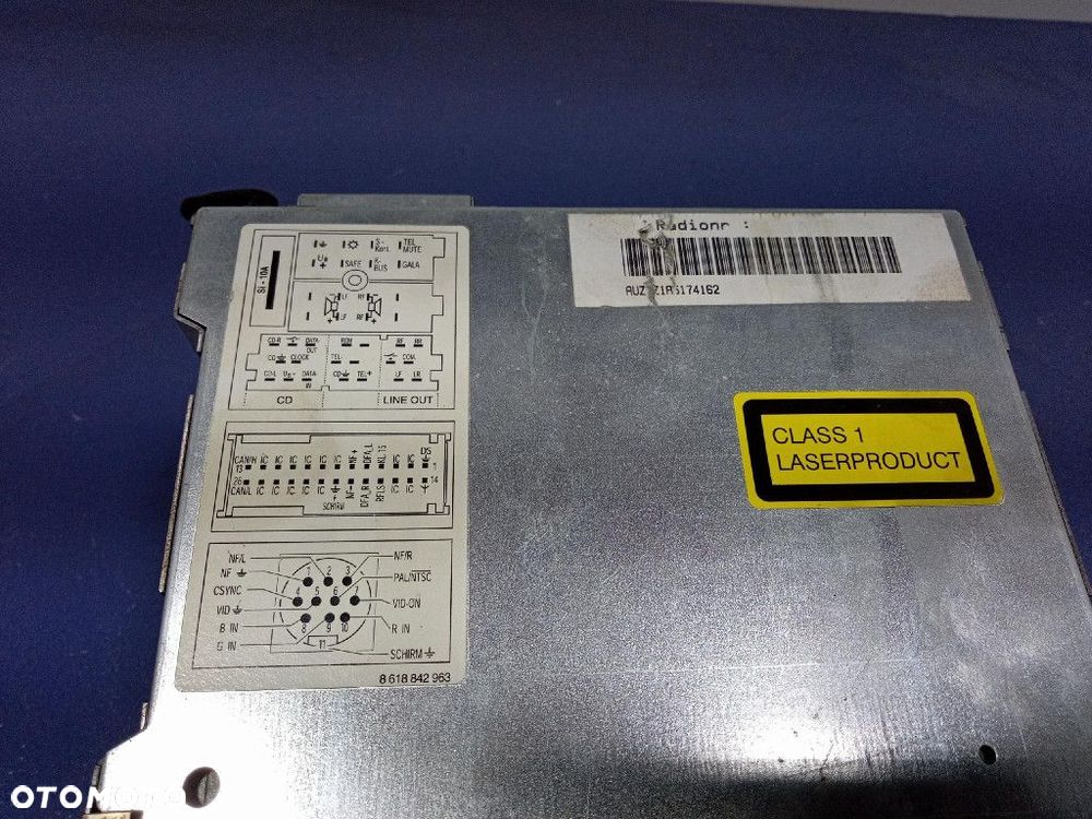 AUDI A4 B6 RADIO NAWIGACJA NAVIGATION PLUS 8E0035192B - 9