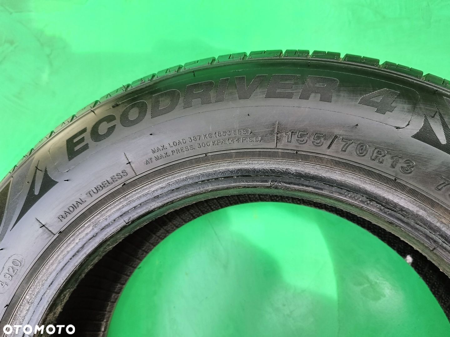 IMPERIAL ECODRIVER 4 155/70/13, 1 szt 2020 r 6,4 mm - 4
