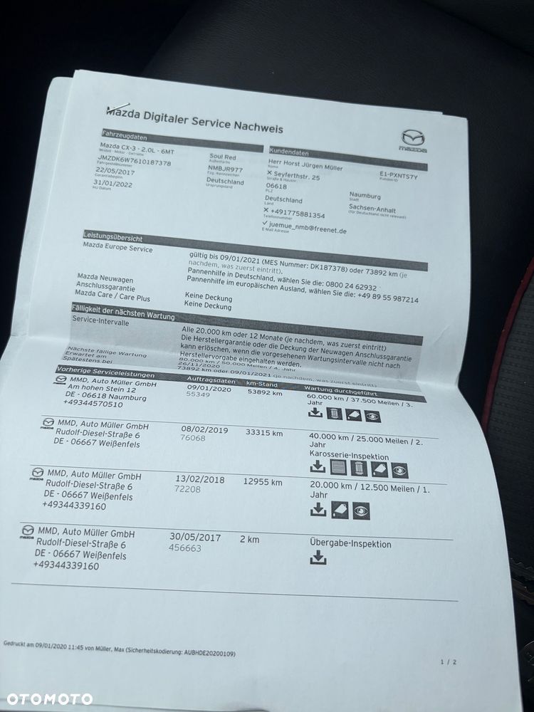Mazda CX-3 SKYACTIV-G 120 FWD Exclusive-Line - 28
